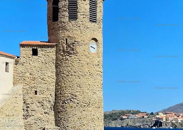 2vau21 - T2 Centre Village Et Vue Κολιούρ